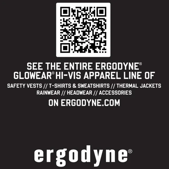 Ergodyne Quilted Bomber Jacket Glo-Wear 8377 Neon Yellow Size L Large - Picture 13 of 14